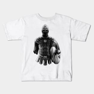 Varangian Vanguard: The Fierce Byzantine Elite Viking Guard Kids T-Shirt